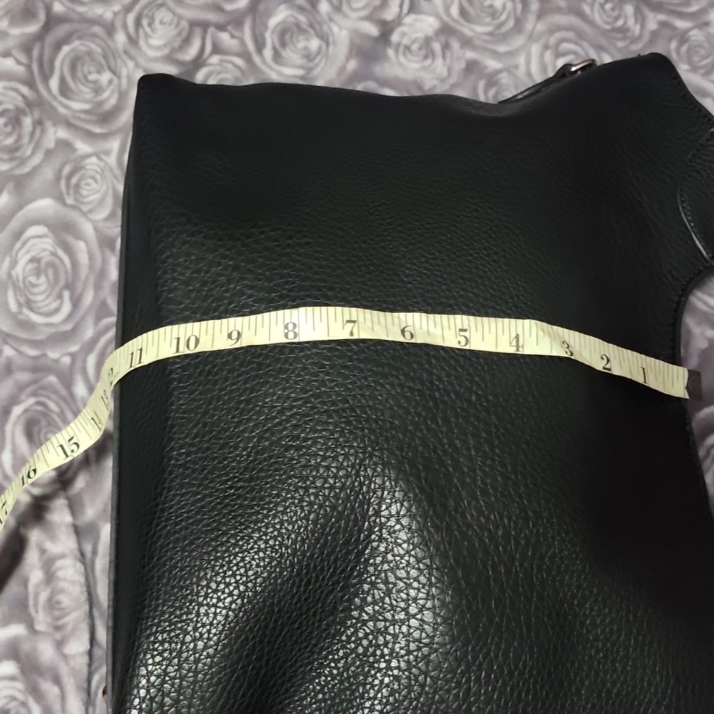Pebbled Faux Leather Tote - Picture 7 of 9